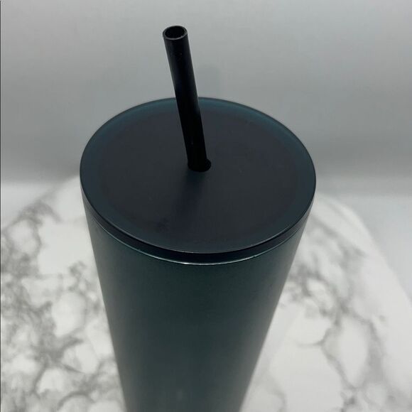 STARBUCKS 2020 Double Wall Stainless Steel Dark Green 24 oz Cold Cup - Picture 4 of 7